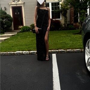 Fashion Nova Black Maxi Dress